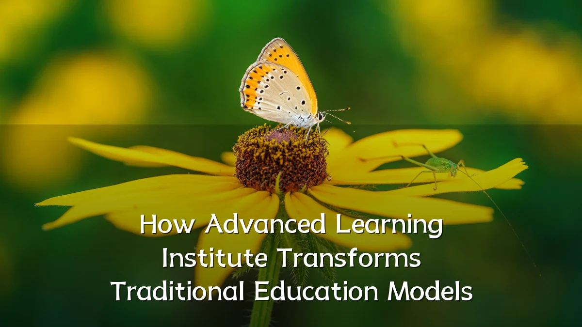 How Advanced Learning Institute Transforms Traditional Education Models