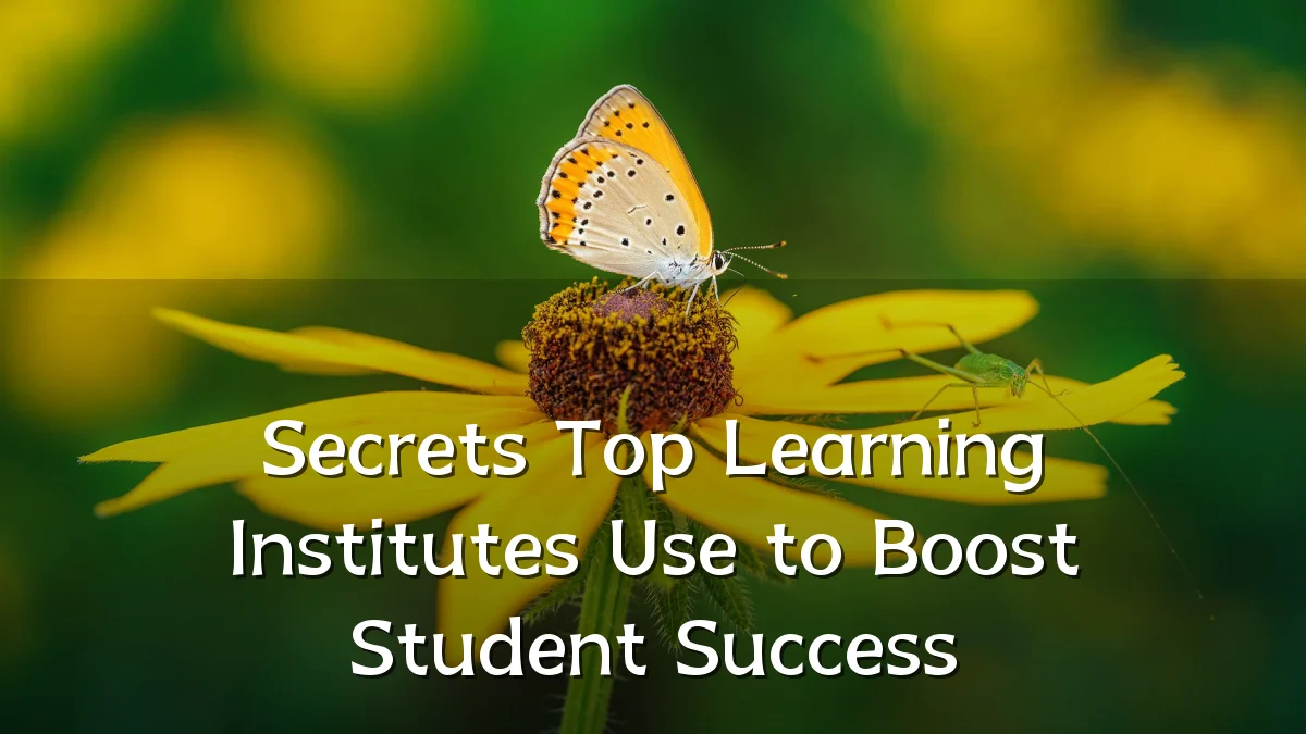 Secrets Top Learning Institutes Use to Boost Student Success